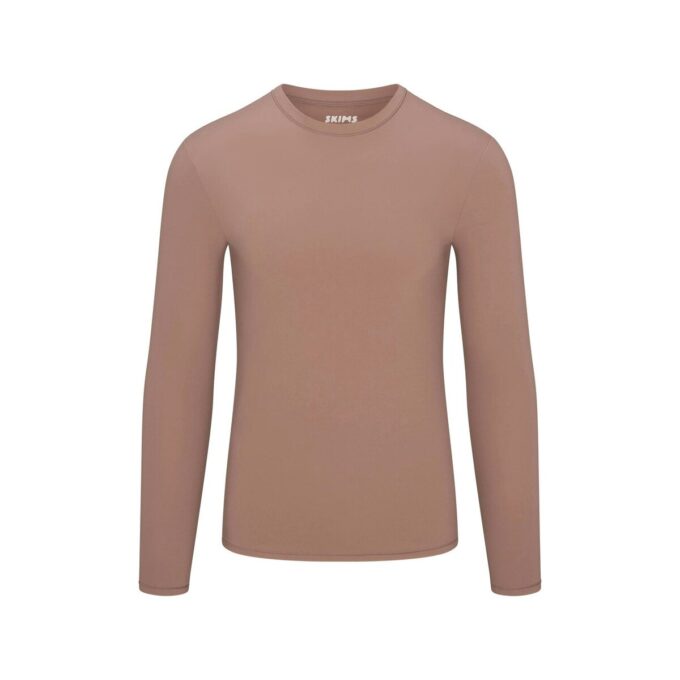 PASSAR ALLA HERR SLIM LÅNGÄRMAD T-SHIRT