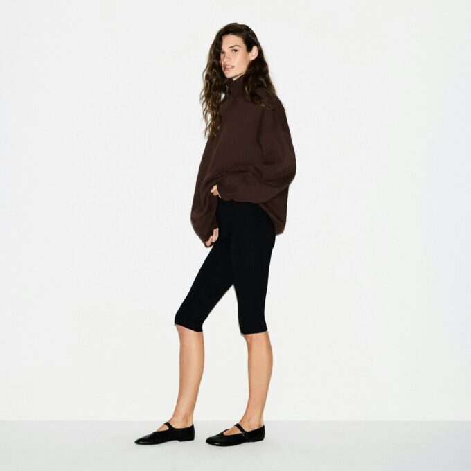 POJKVÄN FLEECE OVERSIZED HALV DRAGKEDJA POJKVÄN FLEECE OVERSIZED HALV DRAGKEDJA