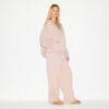 POJKVÄN FLEECE OVERSIZED HOODIE MED DRAGKEDJA POJKVÄN FLEECE OVERSIZED HOODIE MED DRAGKEDJA