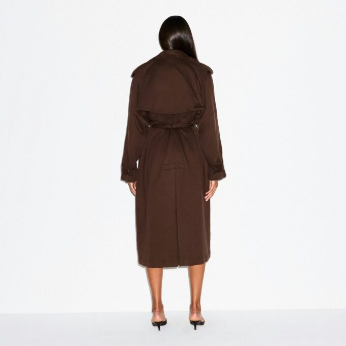 POJKVÄN FLEECE OVERSIZED TRENCHCOAT POJKVÄN FLEECE OVERSIZED TRENCHCOAT
