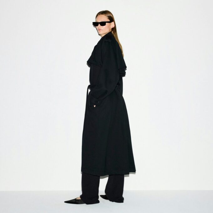 POJKVÄN FLEECE OVERSIZED TRENCHCOAT POJKVÄN FLEECE OVERSIZED TRENCHCOAT