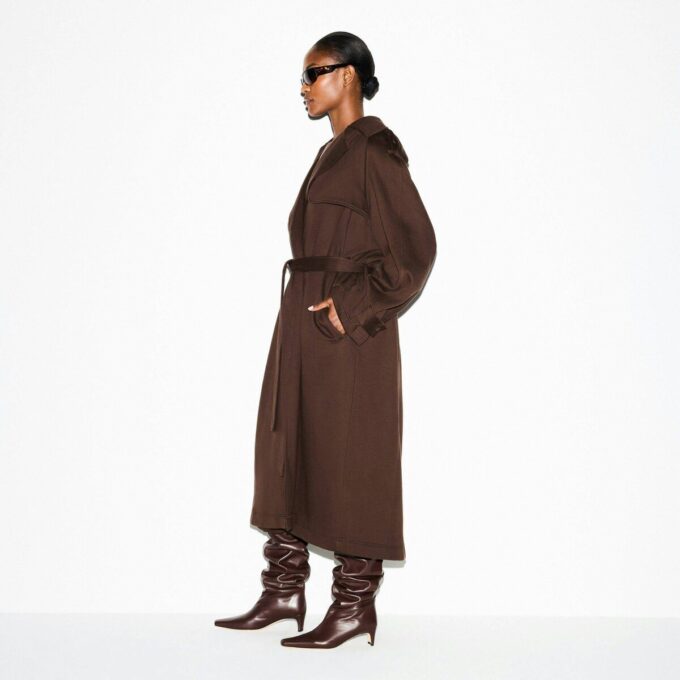 POJKVÄN FLEECE OVERSIZED TRENCHCOAT POJKVÄN FLEECE OVERSIZED TRENCHCOAT