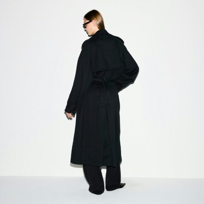 POJKVÄN FLEECE OVERSIZED TRENCHCOAT POJKVÄN FLEECE OVERSIZED TRENCHCOAT
