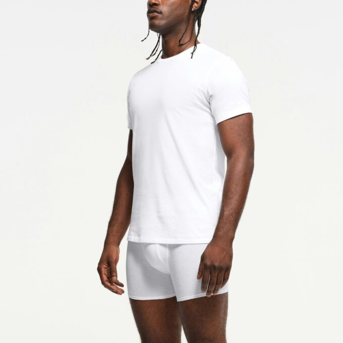 SKIMS BASICS HERR LÄTT T-SHIRT 3-PACK