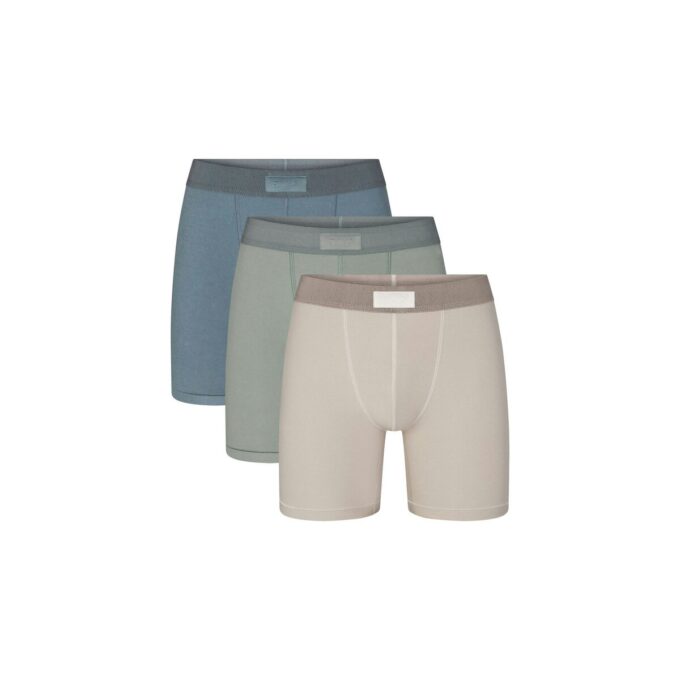 SKIMS BOMULL HERR 13 cm BOXERKALSONGER 3-PACK SKIMS BOMULL HERR 13 cm BOXERKALSONGER 3-PACK