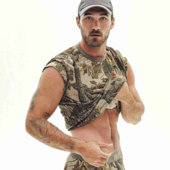 SKIMS COTTON HERR REALTREE KLASSISK T-SHIRT
