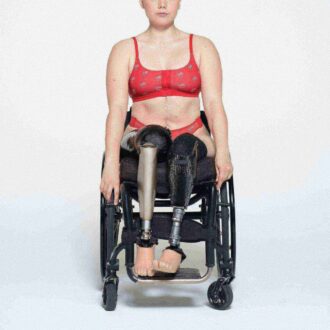 SKIMS FÖR TEAM USA PASSAR ALLA ADAPTIV PARALYMPISK SKOPBRALETTE