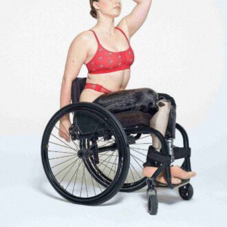 SKIMS FÖR TEAM USA PASSAR ALLA ADAPTIV PARALYMPISK SKOPBRALETTE