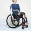 SKIMS FÖR TEAM USA SIGNATURE SWIM PARALYMPISK LÅNGÄRMAD BOKAD T-SHIRT