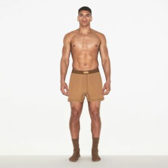 SKIMS HERRBOXERS I BOMULL STICKAD 3-PACK