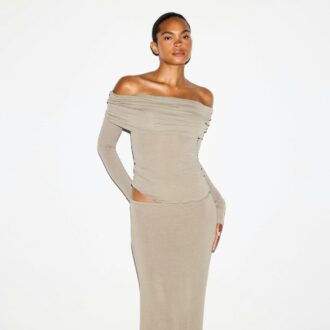 SKIN MODAL OFF THE SHOULDER-TOPP SKIN MODAL OFF THE SHOULDER-TOPP