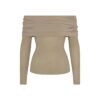 SKIN MODAL OFF THE SHOULDER-TOPP SKIN MODAL OFF THE SHOULDER-TOPP