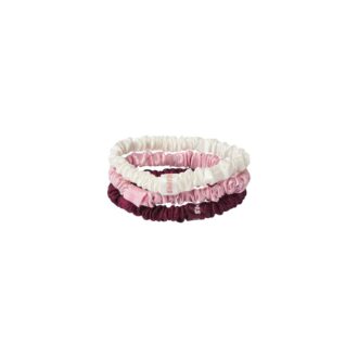 SLIP X SKIMS REN SILK SKINNY SCRUNCHIES 3-PACK