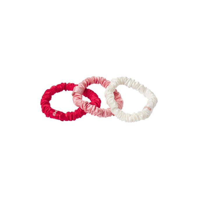 SLIP X SKIMS REN SILK SKINNY SCRUNCHIES 3-PACK SLIP X SKIMS REN SILK SKINNY SCRUNCHIES 3-PACK