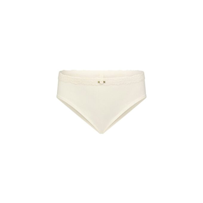 SÖMLÖSA JUNIORS BIKINI MED SPETSER I BOMULL, 3-PACK