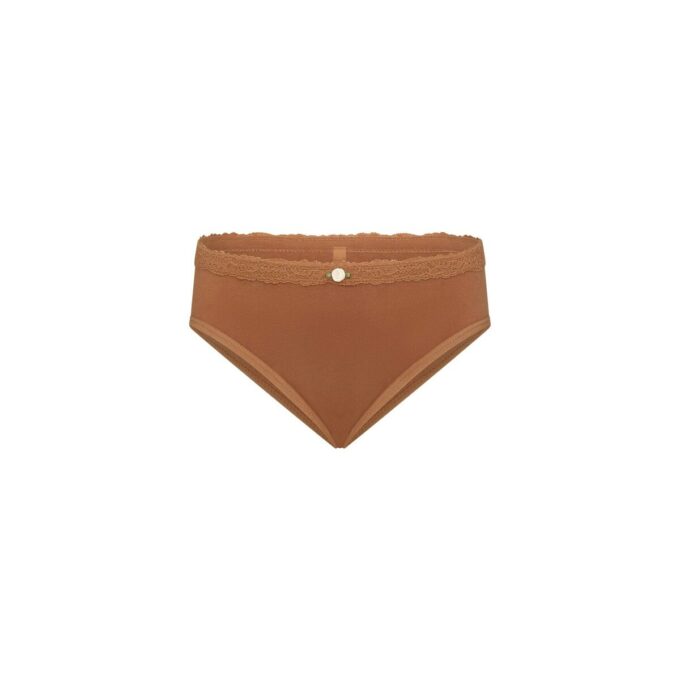 SÖMLÖSA JUNIORS BIKINI MED SPETSER I BOMULL, 3-PACK
