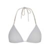 STRICKAD TRIANGELBRALETTE MED STRASS
