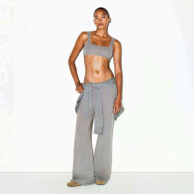 TEXTURERAD STICKAD BRALETTE TEXTURERAD STICKAD BRALETTE