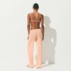 TRANSPARENT RIBBATT SPETSRINGAD TRIANGELBRALETTE