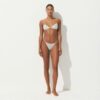 TRANSPARENT RIBBATT TRIANGELBRALETT
