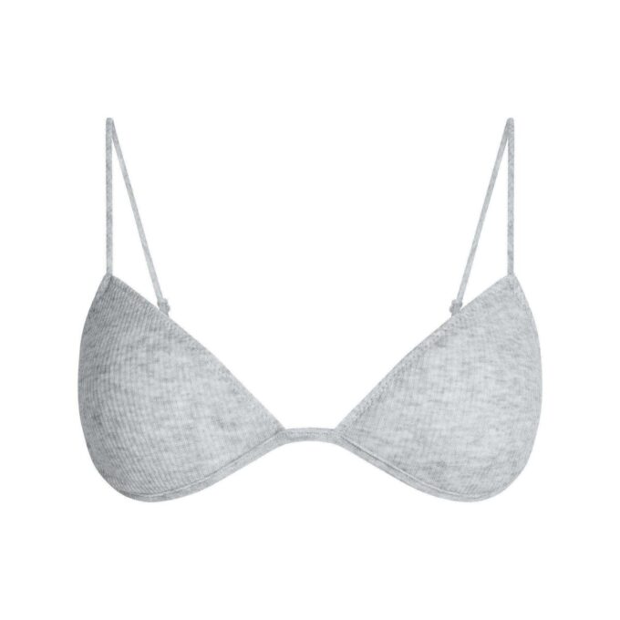 TRANSPARENT RIBBATT TRIANGELBRALETT