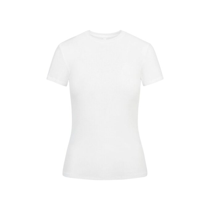 Tunn ribbad t-shirt Tunn ribbad t-shirt