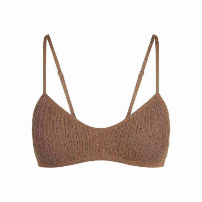 Tunn stickad bralette Tunn stickad bralette