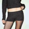 ULL- OCH KASHMERISKORTA MED VIKBARA SHORTS ULL- OCH KASHMERISKORTA MED VIKBARA SHORTS