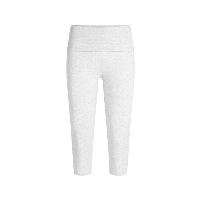Vikbar Capri i bomullsjersey Vikbar Capri i bomullsjersey