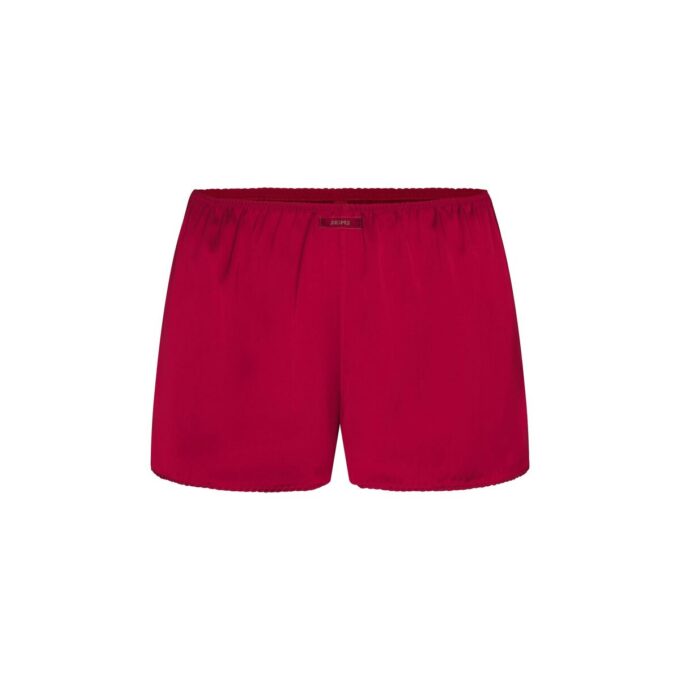 VÄVD GLANSIG CAMI OCH KORT SÖTSET