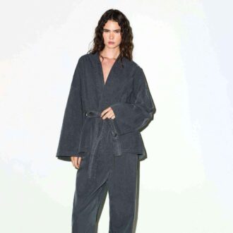 VÄVD LOUNGE OVERSIZED OMLOTTTOPP